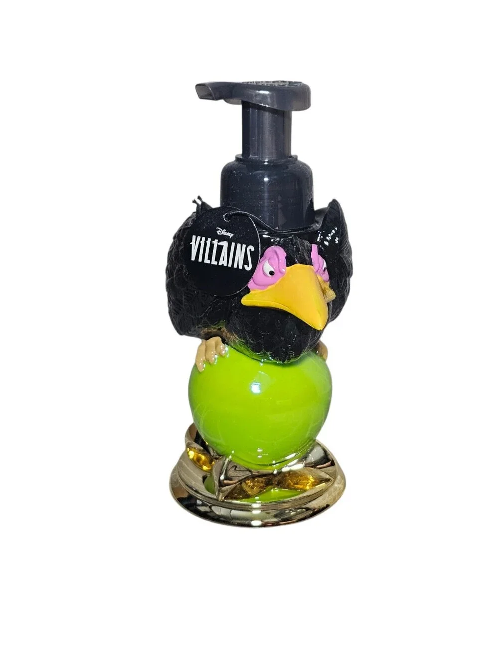 NEW! Bath & Body Works Disney Maleficent Raven Foam Hand Soap Dispenser